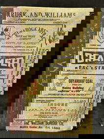 1927 The Cleveland News Cleveland City Directory