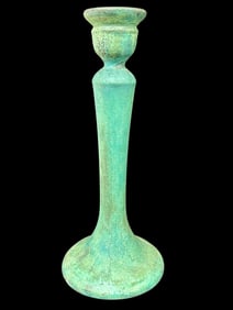 Clewell Pottery Candlestick