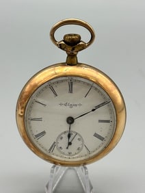 1905 Elgin 15 Jewel Gold Filled Pocket Watch