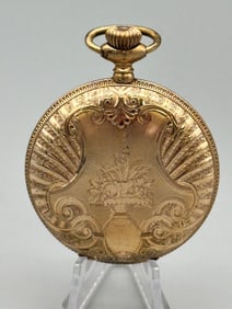 1901 New York Standard Watch Co. 7 Jewel Gold Filled Pocket Watch