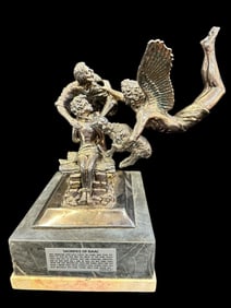 Sacrifice of Isaac Sculpture by Yaacov Heller