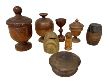 (8) Group of Peaseware Containers