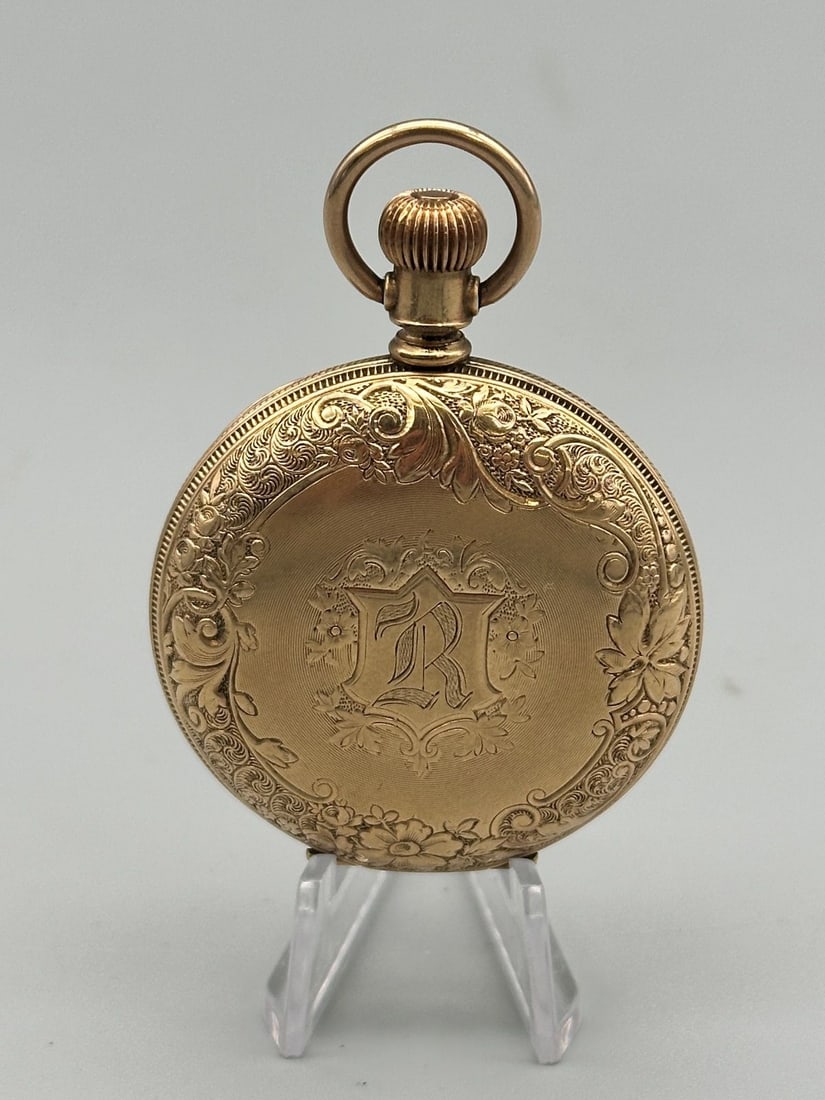 Elgin 7 Jewel 1894 Gold Filled Pocket Watch (1 of 5)