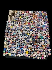 (494) Bill Clinton Political Campaign Buttons