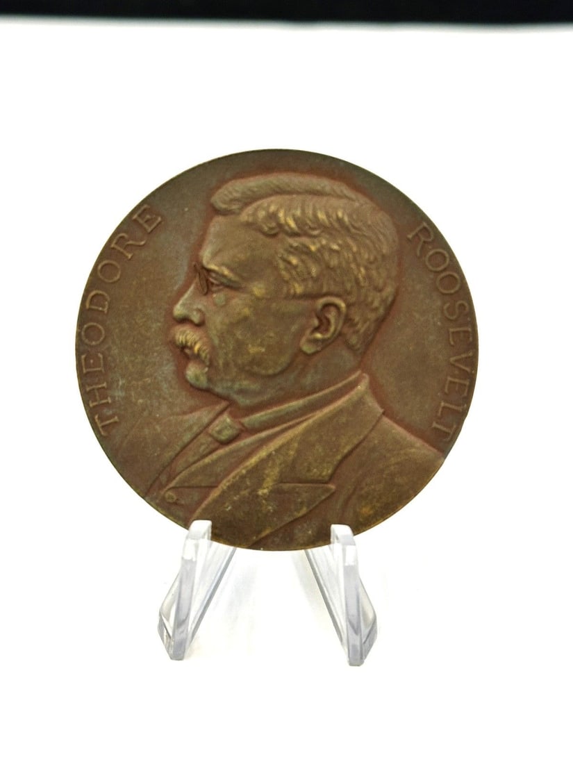 1905 Theodore Roosevelt Inauguration Bronze (1 of 3)