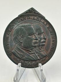 1893 Grover Cleveland & Adlai Stevenson Inauguration Medal