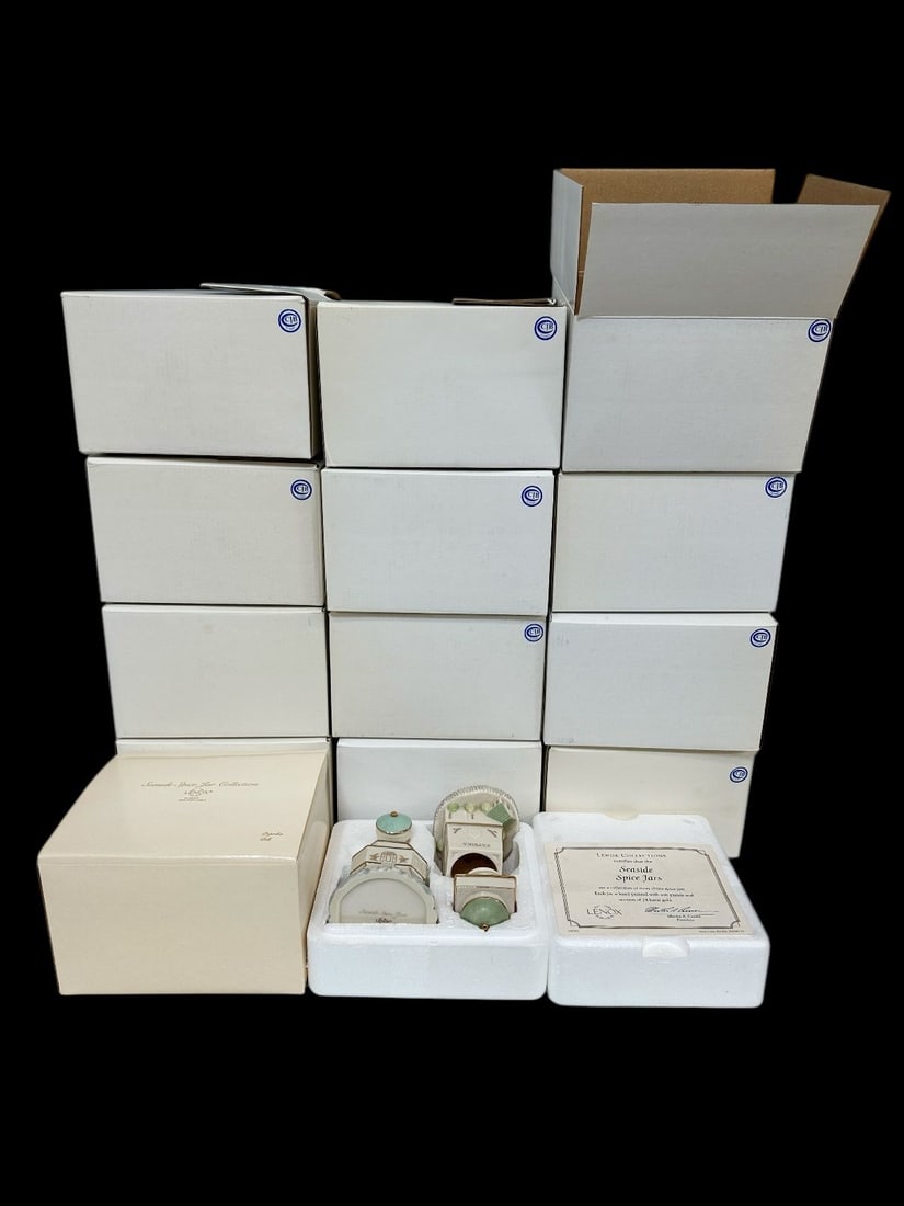 Lenox Seaside Spice Jars (No Rack) in Original Boxes (1 of 4)