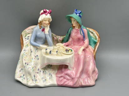 Royal Doulton "Afternoon Tea" Figurine: Royal Doulton "Afternoon Tea" Figurine: HN 1747
