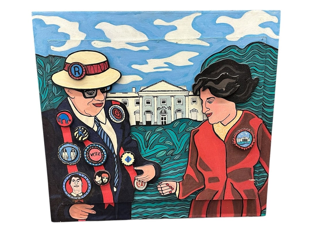 Gail Newman Original Sculpture Acrylic and Wood (1 of 4)