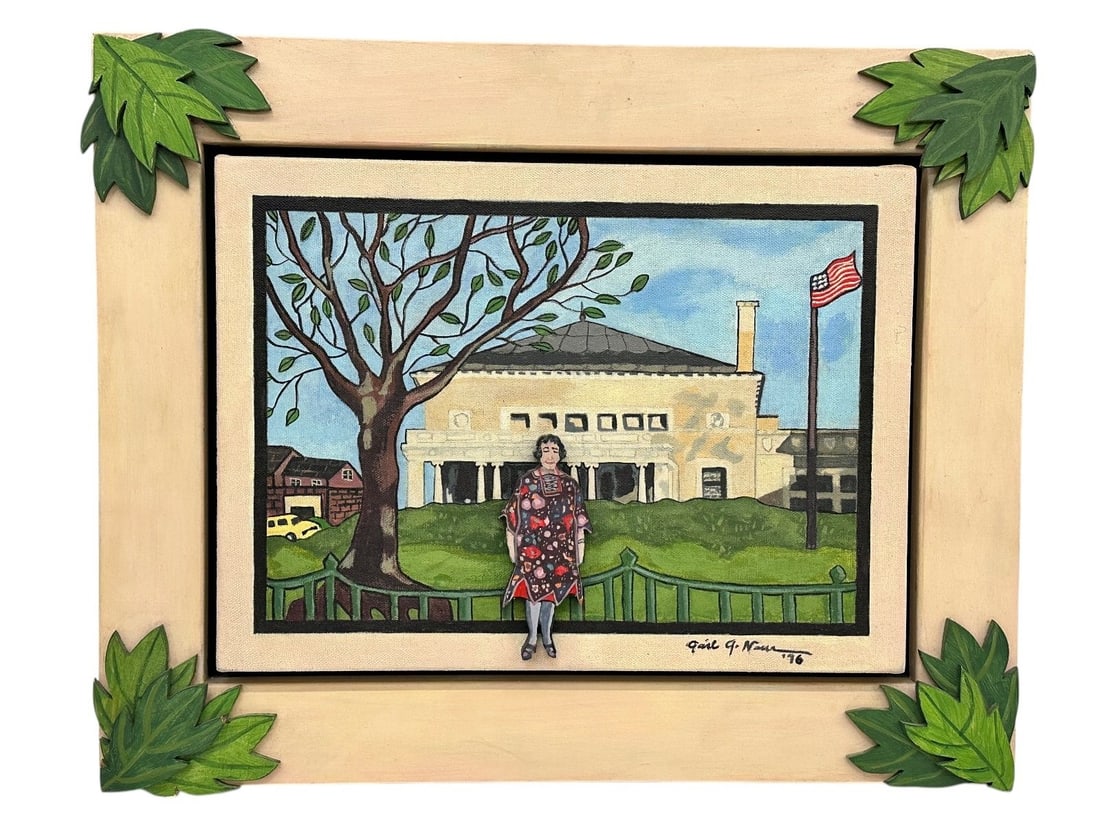 Gail Newman Original Sculpture Acrylic and Wood (1 of 2)