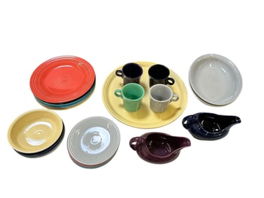 (23) Pieces of Fiesta Ware