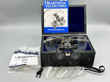 Orascoptic Telescope Loupe Glasses With Box