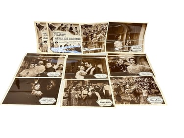 (15) Lobby Card Set "Alma de Bronce" United Artists