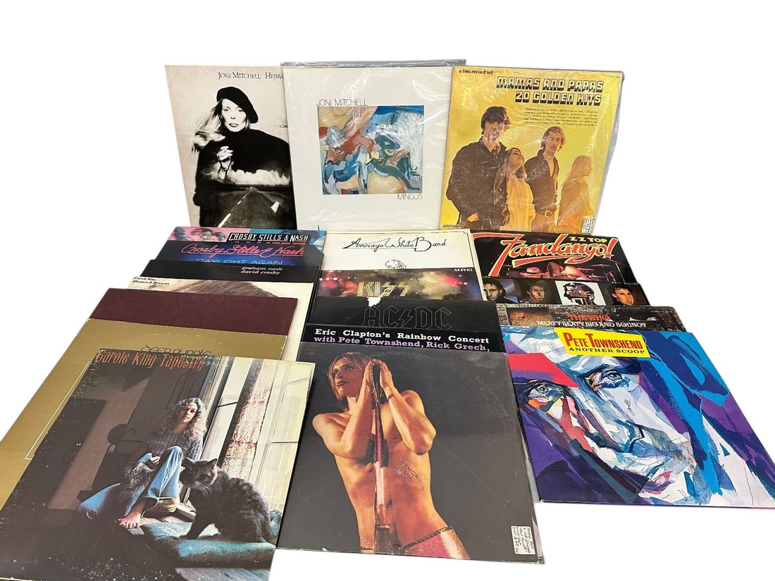 Group of Rock-N-Roll Albums (1 of 7)