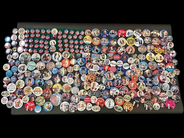 (264) John McCain/Sarah Palin Political Buttons