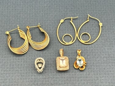 Group of 10k & 14k Gold