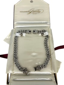 Pair of Costume Heavy Link Men's Bracelets