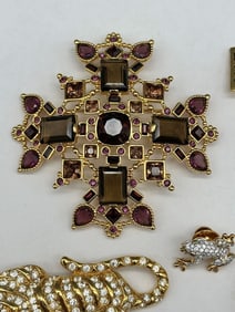 Crown Trifari, Swarovski Costume Jewelry
