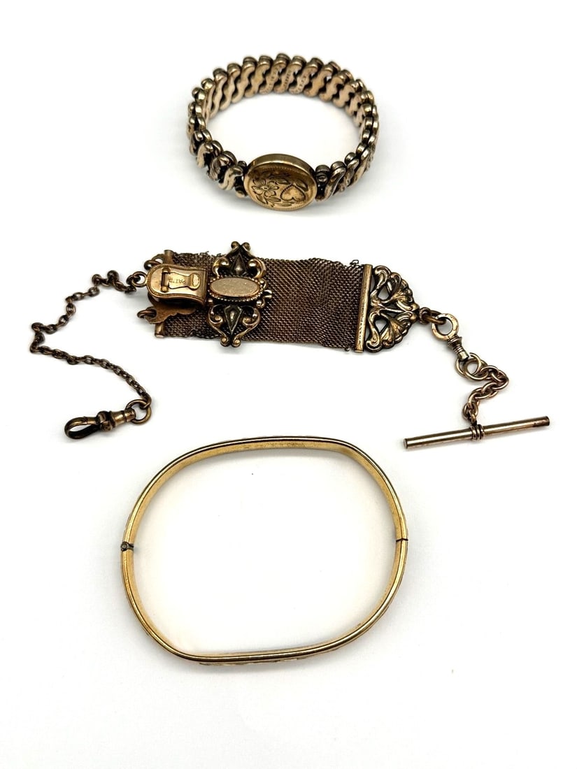 (3) Gold Filled Victorian Jewelry Pieces (1 of 4)