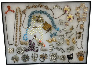 Group of Vintage Costume Jewelry