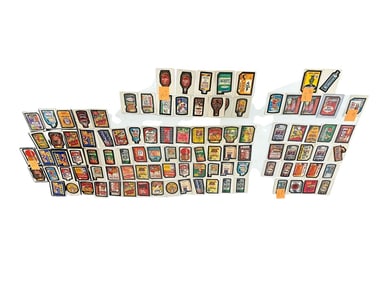 Group of Wacky Pack Cards 1967-1973