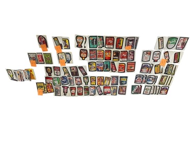 Group of Wacky Pack Cards 1974-1979