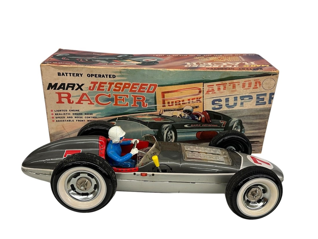 Marx Brothers "Jet Speed Racer" in Original Box (1 of 5)