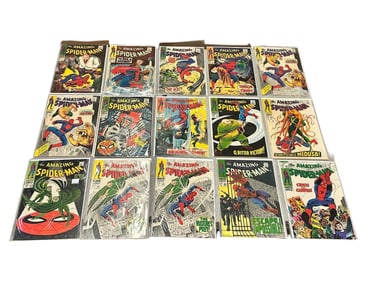 (15) Amazing Spiderman Comics