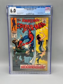 CGC Graded 6.0 Amazing Spider Man #59 Marvel Comics 4/68