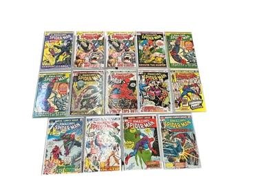 (14) Amazing Spiderman Comics