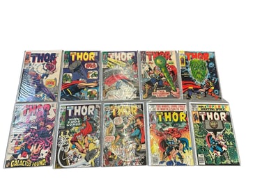 (10 Thor Comic Books