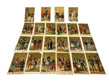 (22) 1880's Babbitt's Soap Advertising Cards