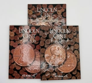 Lincoln Cent Whitman Album Collection