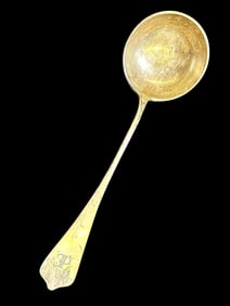 Josef Carl Klinkosch (1872-1922) Vienna, Austria .800 Silver Punch Ladle