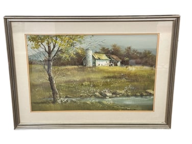 AW Leach Original Watercolor