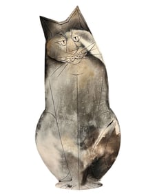 Mary Gates Dewey Studio Art Sitting Legs Front