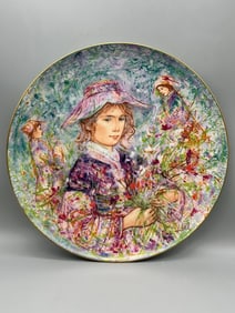 Edna Hibel Hutschenreuther Commemorative Plate