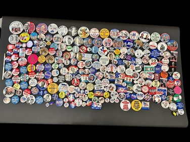 (238) George H.W. Bush Campaign Political Buttons