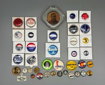 Group of Vintage Politcal Pinbacks