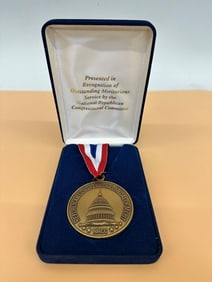 Outstanding Meritorious Service Republican Congressional Medal of Merit in Box