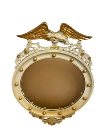 Federal Eagle Convex Bullseye Mirror