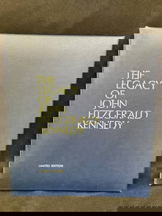 The Legacy of John F. Kennedy Limited Edition Bronze Coins in Folder Franklin Mint: The Legacy of John F. Kennedy Limited Edition Bronze Coins in Folder Franklin Mint: