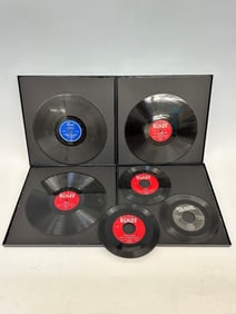 (6) Rare 45's & 78's From Benny Ray, Johnny Moore on Blaze, Tampa, & Blend Records