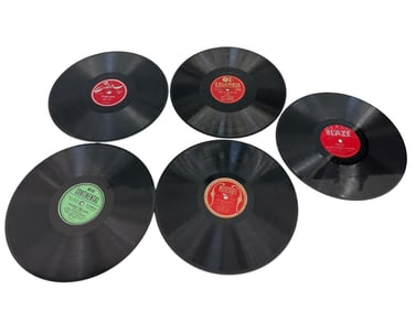 (5) Early 78's Famous Cleveland Songwriter Benny Ray and Others