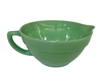 Fire King Green Jadeite Mixing Measuring Bowl
