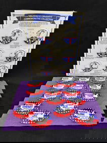 1992, 2000 Democratic National Convention Commemorative Buttons
