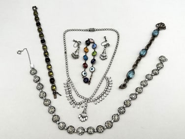 Group of Sterling Silver Jewelry