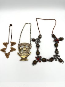 (3) Statement Elegant Jewelry Necklaces: Diorio, WY