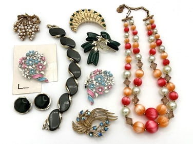 Group of Vintage Lisner Costume Jewelry