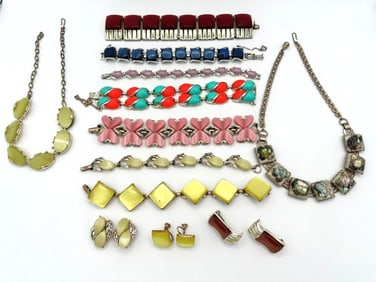 Lucite Costume Jewelry Group